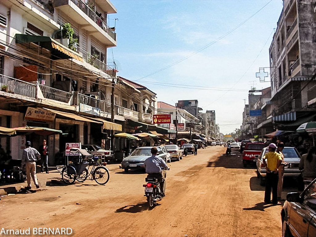 Les rues de Phnom Penh