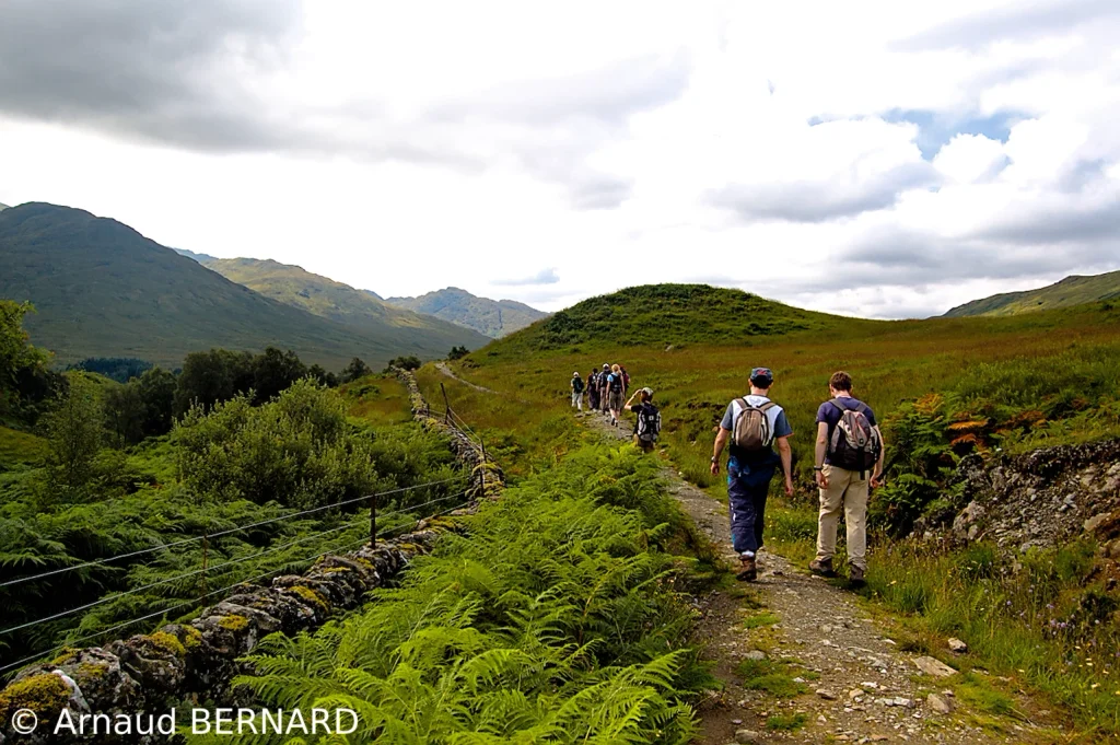 Randonnée sur le chemin de la West Highland Way