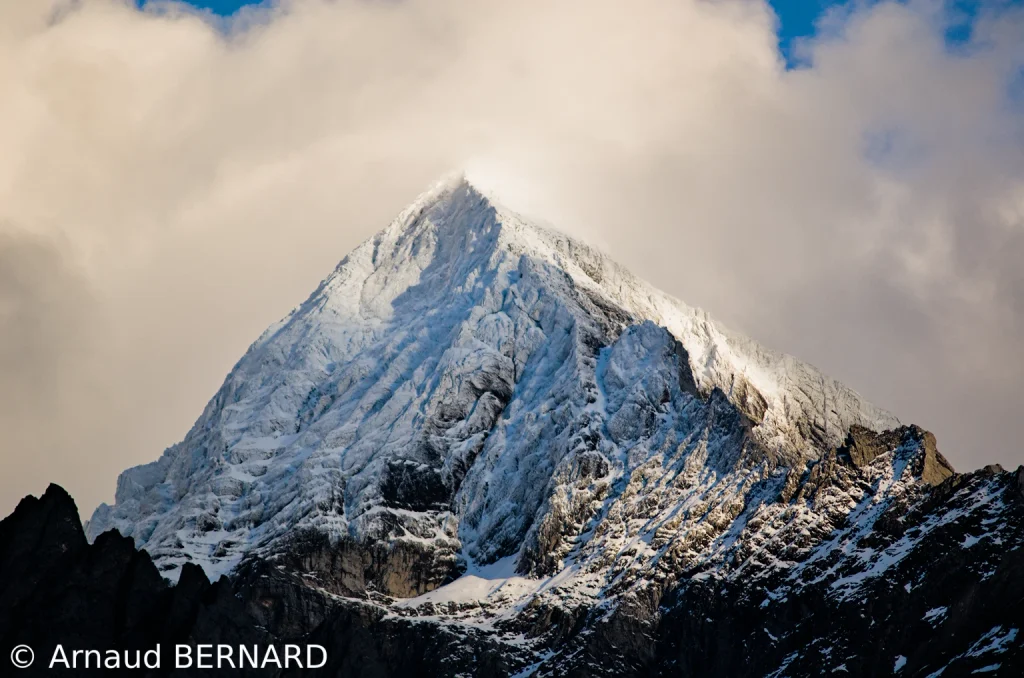 Le mont Haba (5398 mètres d'altitude)