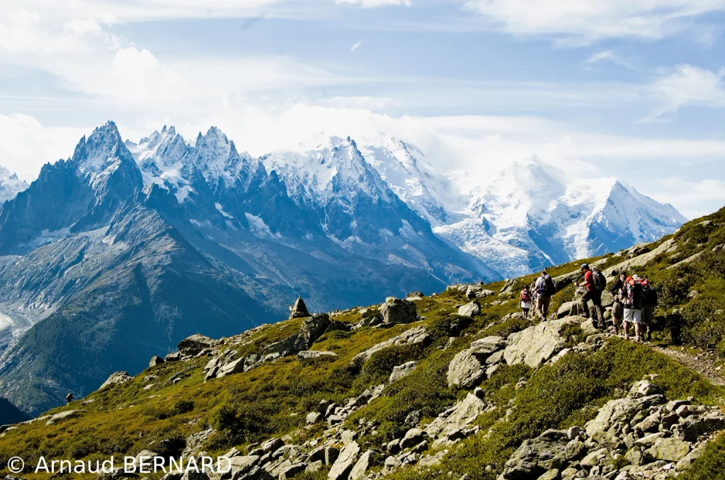 Sur les aiguilles Rouges