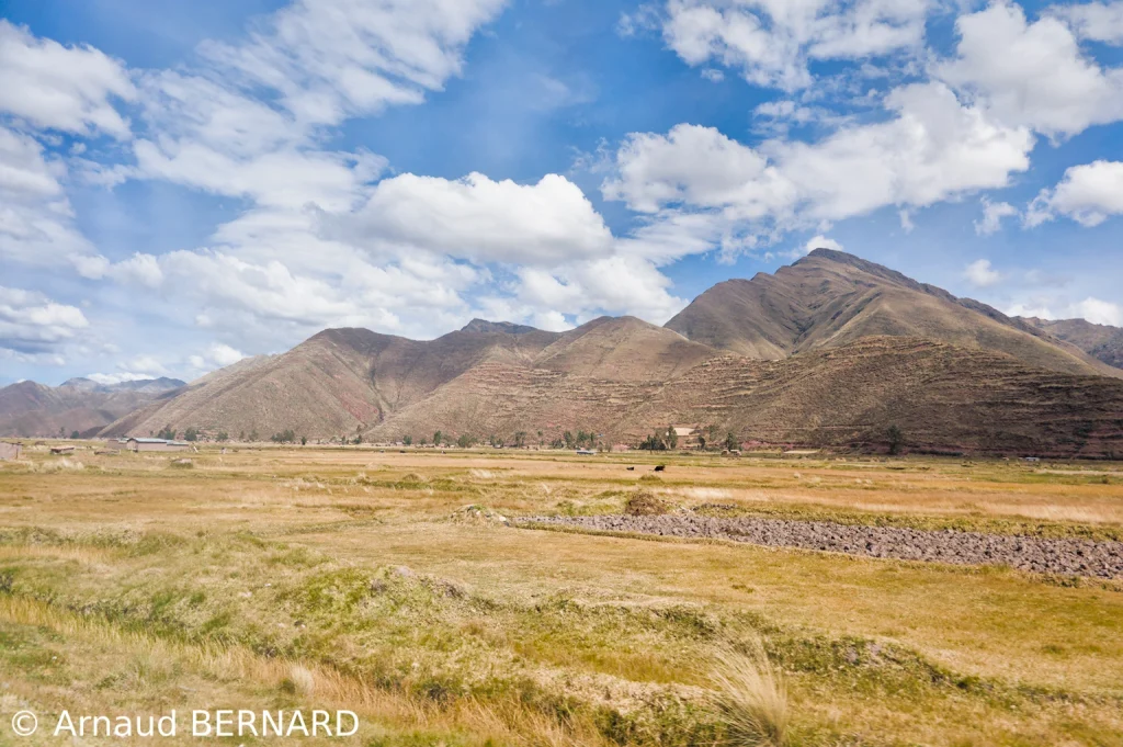 Route vers les lac Titicaca