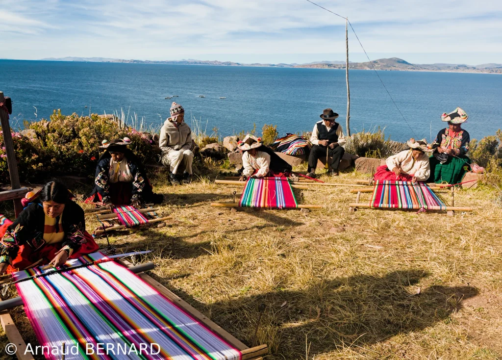 Communauté des Uros sur l'île de Taquile