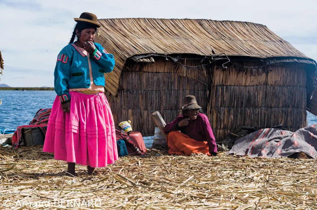 Communauté des Uros sur l'île de Taquile