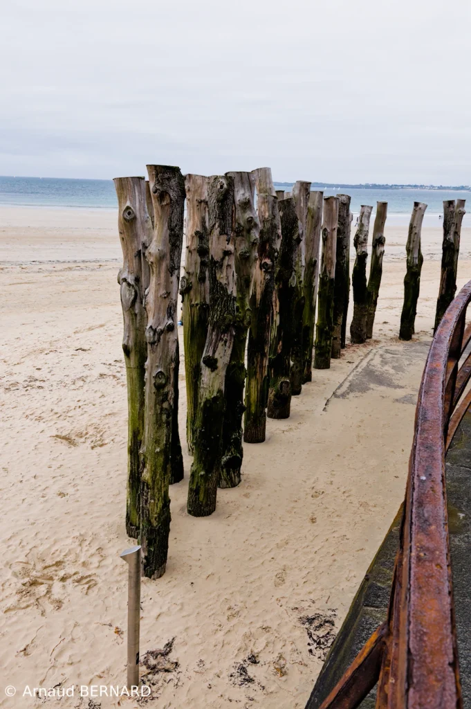 Poteaux typiques de Saint Malo
