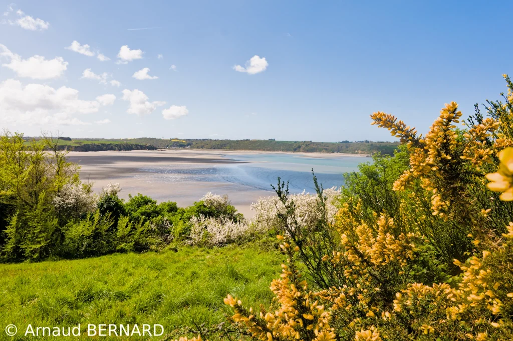 Le long de la baie de la Fresnaye
