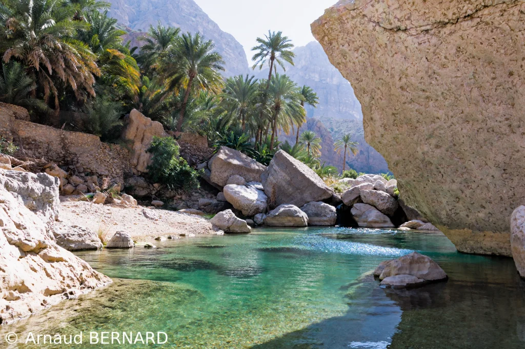 Canyon dans le Wadi Tiwi