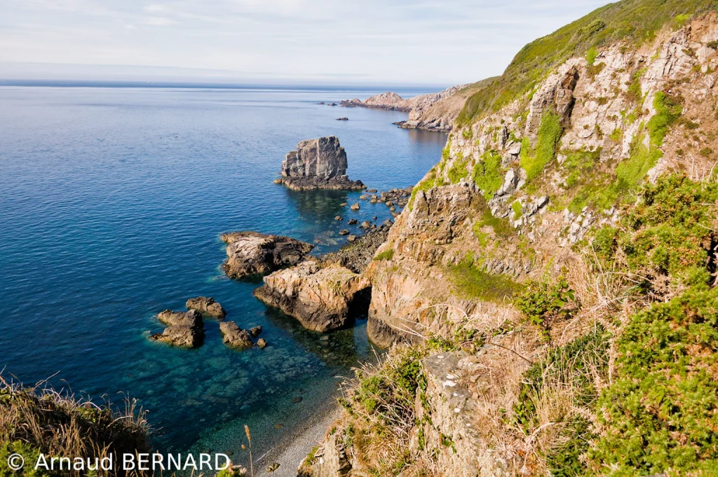 Côte de l'île de Sercq