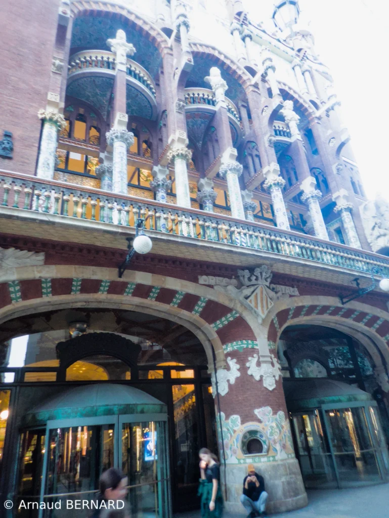 Façade d'un immeuble de Barcelone