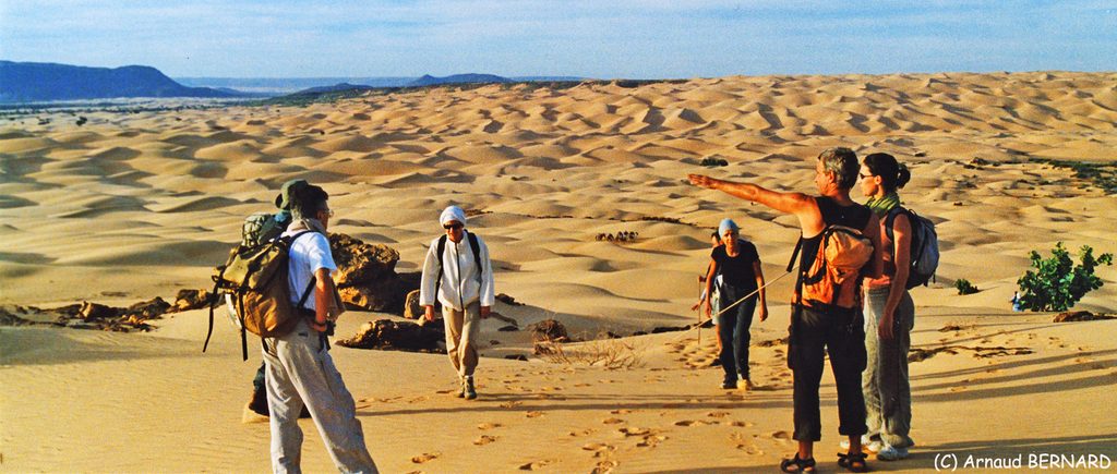 Notre guide nous montre la direction