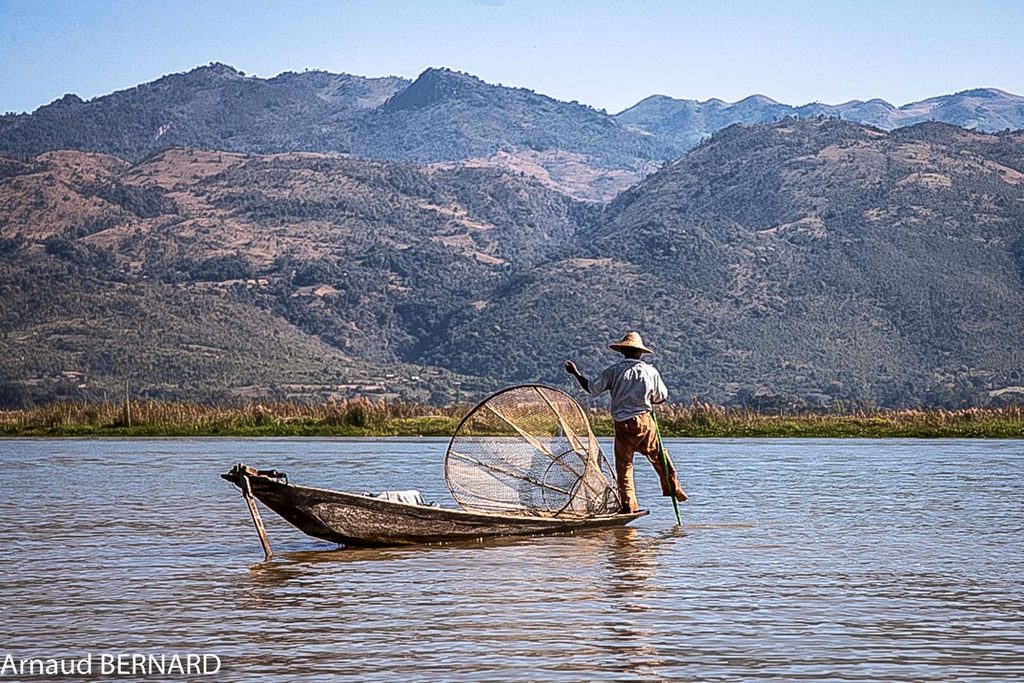 Pêcheur sur le Lac Inlé
