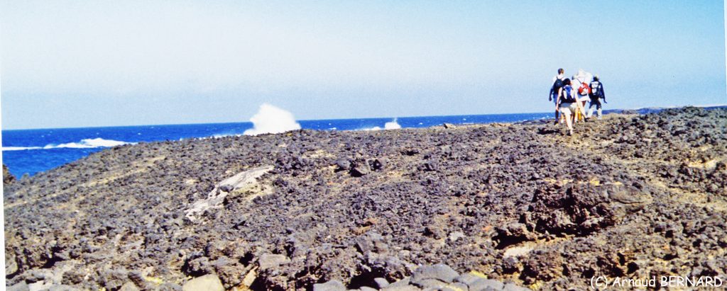 Randonnée au bord de l'Atlantique